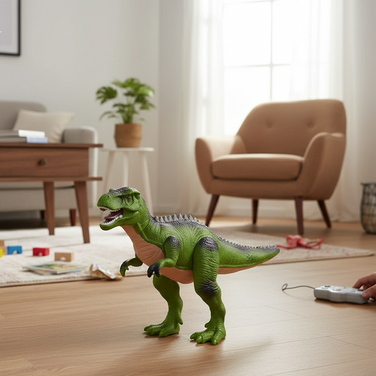 Remote-Control Dilophosaurus Dinosaur Toy Ⓢ