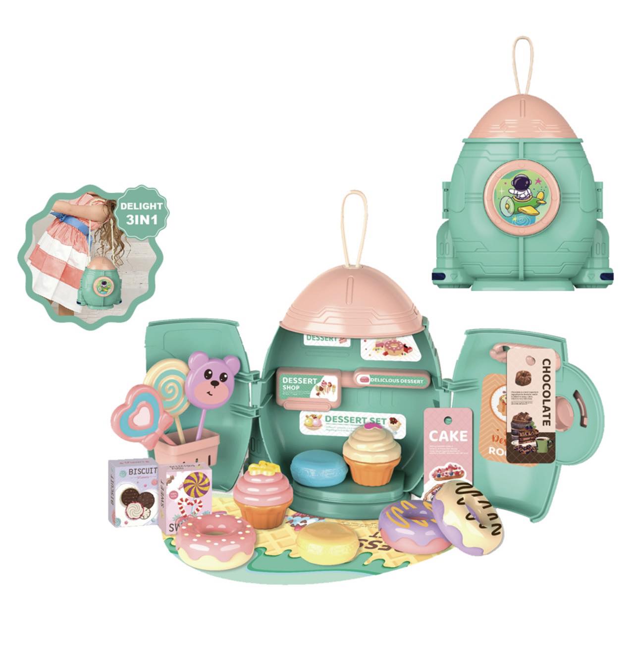 Ice - Cream Set For Kids - Zambeel