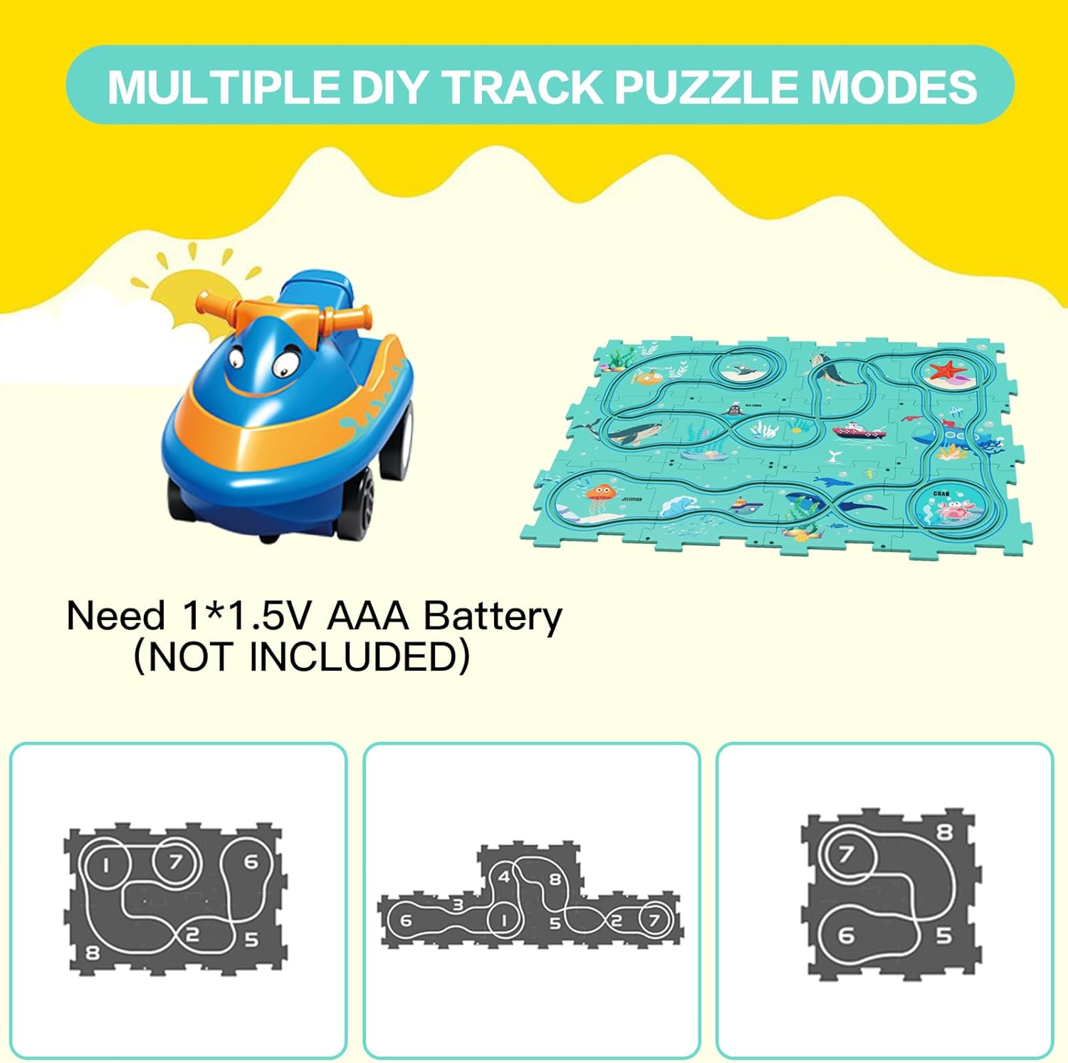 Kids Puzzle Assembly Set - Zambeel