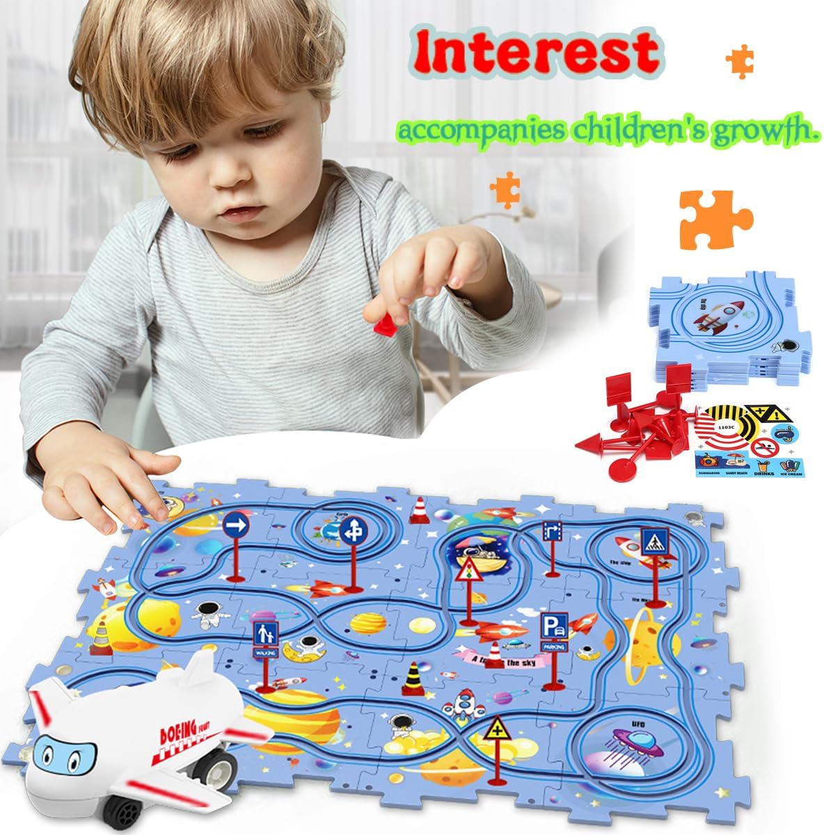 Kids Puzzle Assembly Set - Zambeel