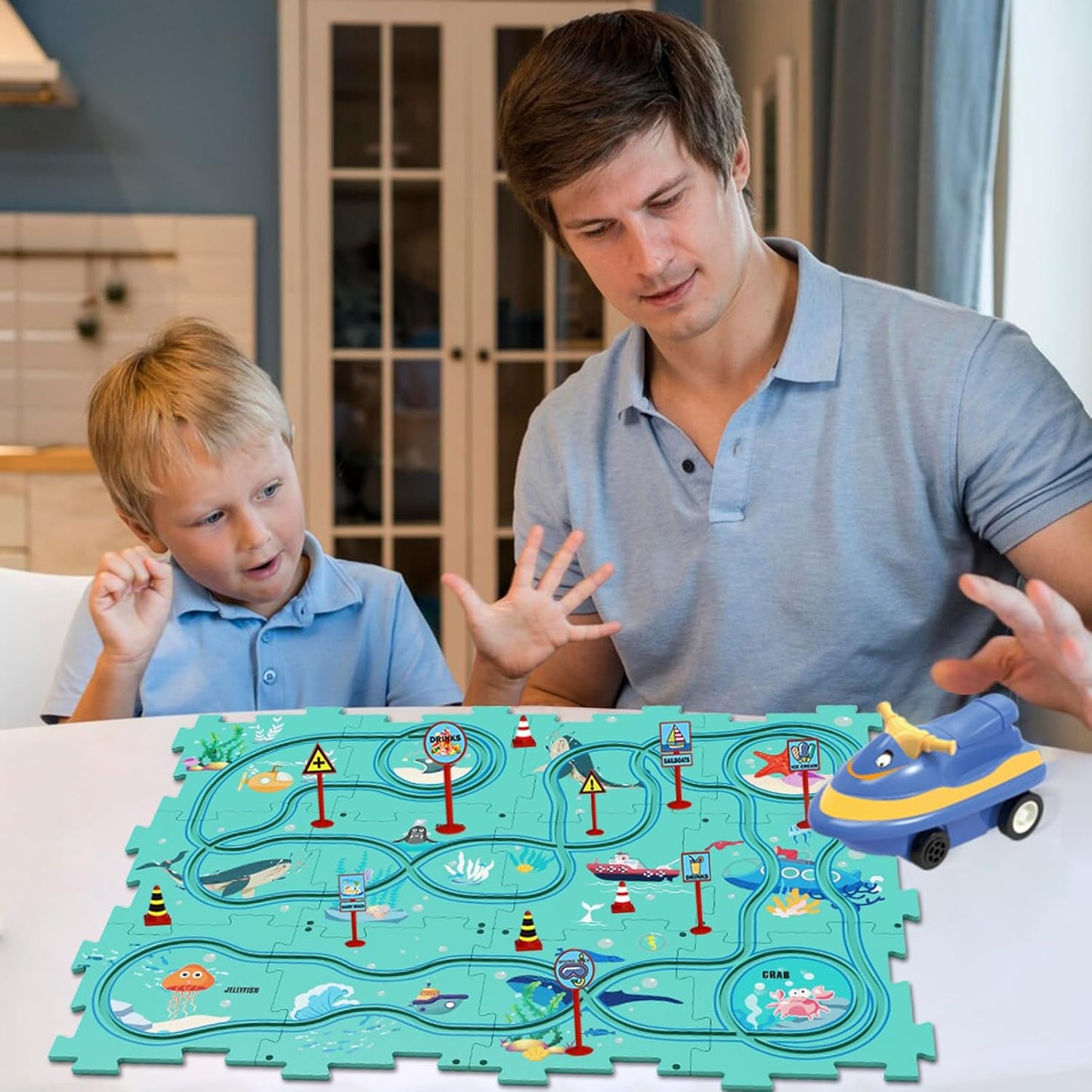 Kids Puzzle Assembly Set - Zambeel